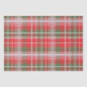  kerstrecorder landspelpatroon tissuepapier (Voorkant)