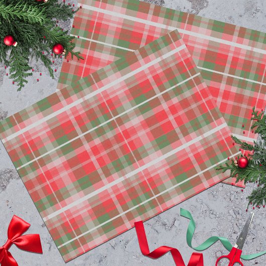  kerstrecorder landspelpatroon tissuepapier