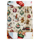 kerstrecorder medium cadeauzakje (Achterkant)