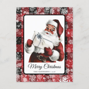  kerstrecorder met kerst briefkaart