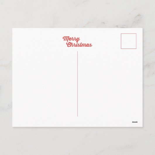  kerstrecorder met kerst feestdagenkaart (Achterkant)