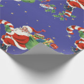 kerstrecorder met kerstrecorder cadeaupapier (Hoek)