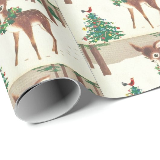  kerstrecorder met vogel cadeaupapier (Rol Hoek)