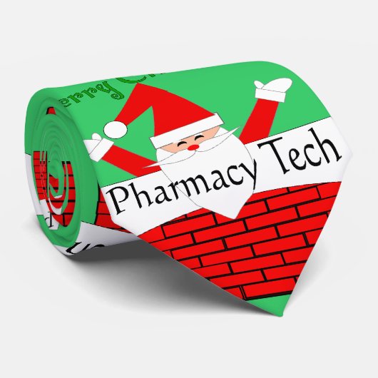 kerstrecorder Stropdas voor heren (Opgerold)