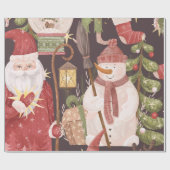  kerstrecro-kerstkerstbestelling cadeaupapier (Vlak)