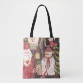  kerstrecro-kerstkerstbestelling tote bag (Voorkant)