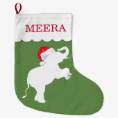 kerstrector op maat grote kerstsok (Voorkant)