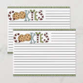 kerstrecyclekaarten briefkaart (Voorkant / Achterkant)