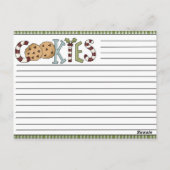 kerstrecyclekaarten briefkaart (Achterkant)