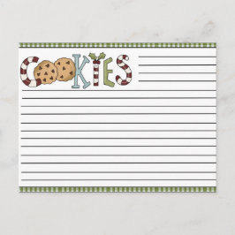 kerstrecyclekaarten briefkaart