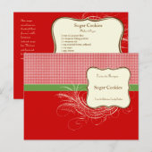 kerstrecyclekaarten briefkaart (Voorkant / Achterkant)