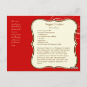 kerstrecyclekaarten briefkaart (Achterkant)