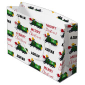 Kerstrecycling vuilnis - Aangepaste naam Groot Cadeauzakje