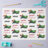 Kerstrecycling vuilnis - Aangepaste naam Tissuepapier (Craft)