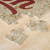 Kerstredenering Seizoen Puzzel (Zijkant)