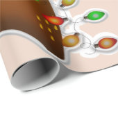 kerstreder - verpakkingspapier cadeaupapier (Rol Hoek)