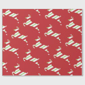 kerstreder - verpakkingspapier cadeaupapier (Vlak)