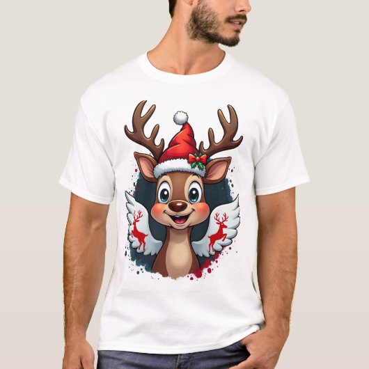kerstreeën (1) t-shirt (Voorkant)