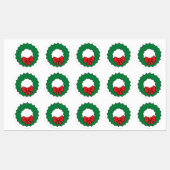 Kerstref Tekening kerstmis Garland Clipart Labels (Vel)