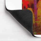 kerstregenboogpaard muismat (Hoek)