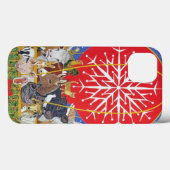 Kerstreis Case-Mate iPhone Case (Achterkant (horizontaal))