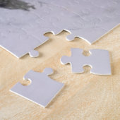 Kerstreis door de sneeuw (door Kittelsen) Legpuzzel (Zijkant)