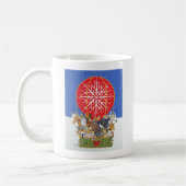 kerstreis koffiemok (Links)