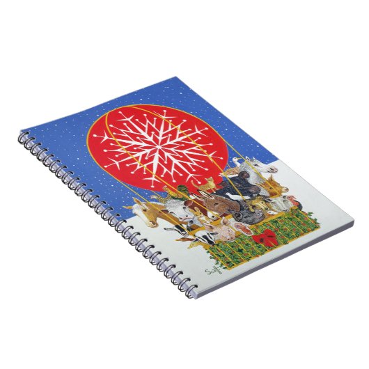 kerstreis notitieboek (Rechterzijde)