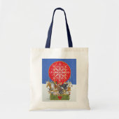 kerstreis tote bag (Voorkant)
