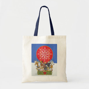kerstreis tote bag