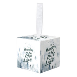 Kerstreligieuze wonderen van z'n liefdeszeggers decoratie