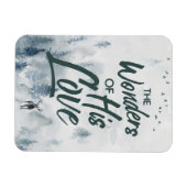 Kerstreligieuze wonderen van z'n liefdeszeggers magneet (Horizontaal)