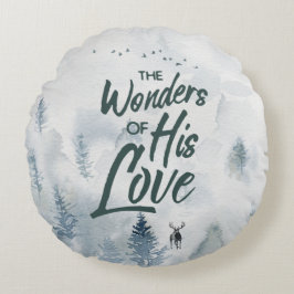 Kerstreligieuze wonderen van z'n liefdeszeggers rond kussen