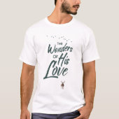 Kerstreligieuze wonderen van z'n liefdeszeggers t-shirt (Voorkant)