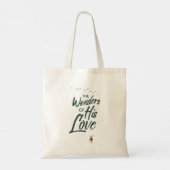 Kerstreligieuze wonderen van z'n liefdeszeggers tote bag (Achterkant)