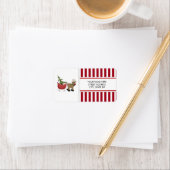kerstrenderadres postmerken etiket (Insitu)