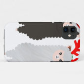 kerstrendier alpacas Case-Mate iPhone case (Achterkant (horizontaal))