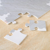 kerstrendier alpacas legpuzzel (Zijkant)