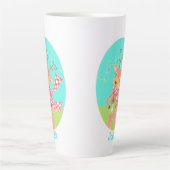 Kerstrendier met Coffee Latte Mok (Voorkant)