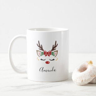 Kerstrendier mok cadeau voor haar