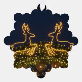 kerstrendier ornament kaart (Voorkant)