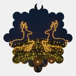 kerstrendier ornament kaart