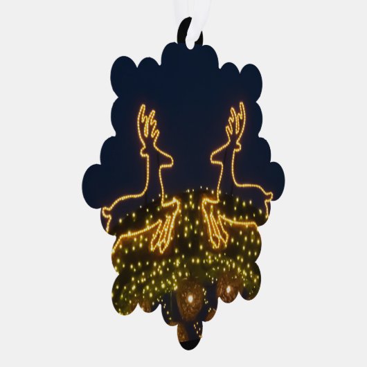 kerstrendier ornament kaart (Rechts)