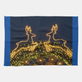 kerstrendier theedoek (Horizontaal)