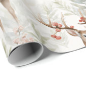 kerstrendier-Vintage Cadeaupapier (Rol Hoek)