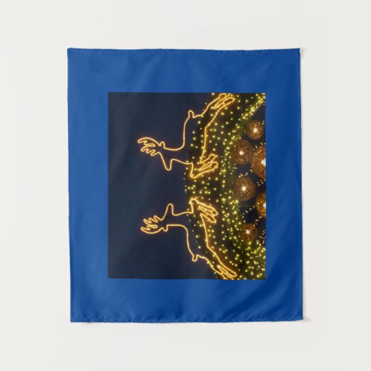 kerstrendier wandkleed (Voorkant)