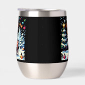 Kerstrendier Winter Wonderland Pixel Art (Rechts)