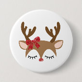 KerstrendierButton Ronde Button 7,6 Cm (Voorkant)
