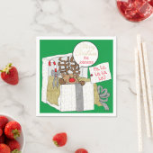 Kerstrendiercadeau Servet (Insitu)