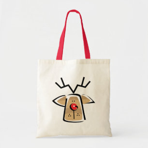 kerstrendiercadeau tote bag